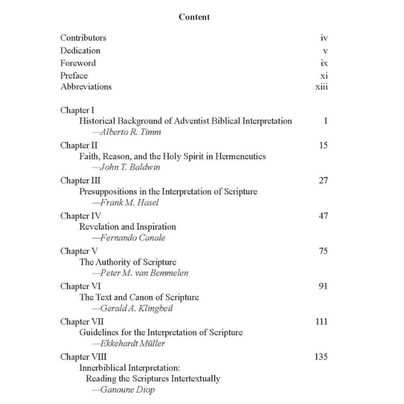 Book Understanding Scripture An Adventist Approach Biblical Research Vol. 1 - Picture 5 of 8